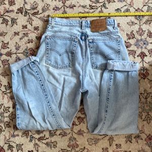 Light wash vintage Levi’s